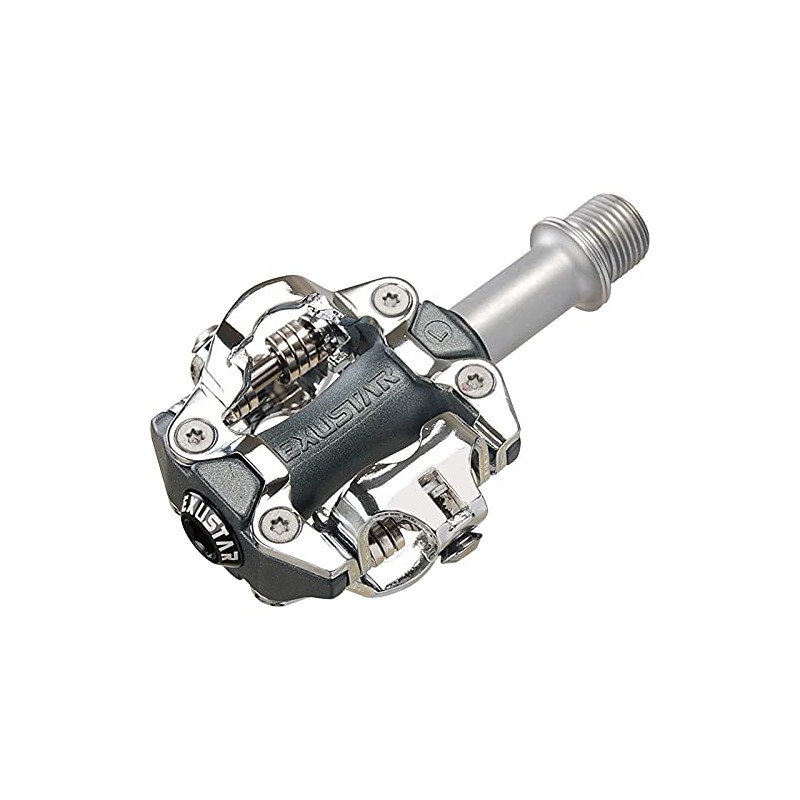 EXUSTAR Sealed Bearing Adjustable Tension MTB Bike Aluminum Pedals Compatible