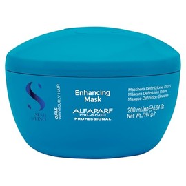 Alfaparf Milano Semi Di Lino Curls Enhancing Mask - Mascarilla Hidratante Intensiva para Cabello Rizado y Ondulado, Define y Controla el Frizz, 200 ml