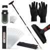 Gomake Extendable Floor Scraper Heavy Duty 6" Wide Razor Blade
