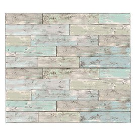 Wall Pops DWPK3603 Seaside Wood Wall Decal, Green