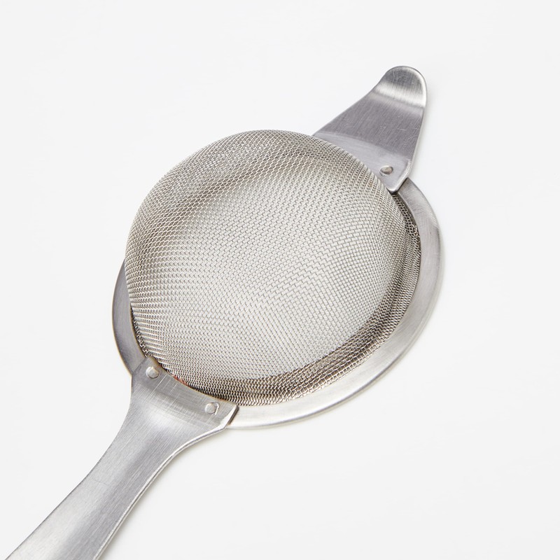 Sunnex 11109 S/ST Tea Strainer and Bowl, 2" Wide x