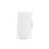 COLLBATH Portable 20ml Plastic Sample Bottles Empty Vials for Fish