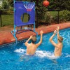 Megagreen 2-in-1 Pool Goal Set - Football & Basketball Fun
