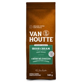 Van Houtte Irish Cream Ground Coffee, 340g, Can Be Used With Keurig Coffee Makers
