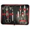 Solingen 12-Piece Manicure Set with Leather Case Nail Care Red
