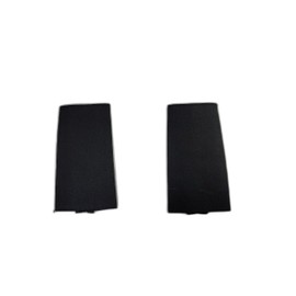 US Army ROTC Male Epaulet/Shoulder Mark Plain - Large Slip On Black Shoulder Mark