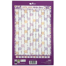 2025 2026 Large Academic Mid Year Wall Planner Calendar A1 Size 840 x 600mm (Tropical)