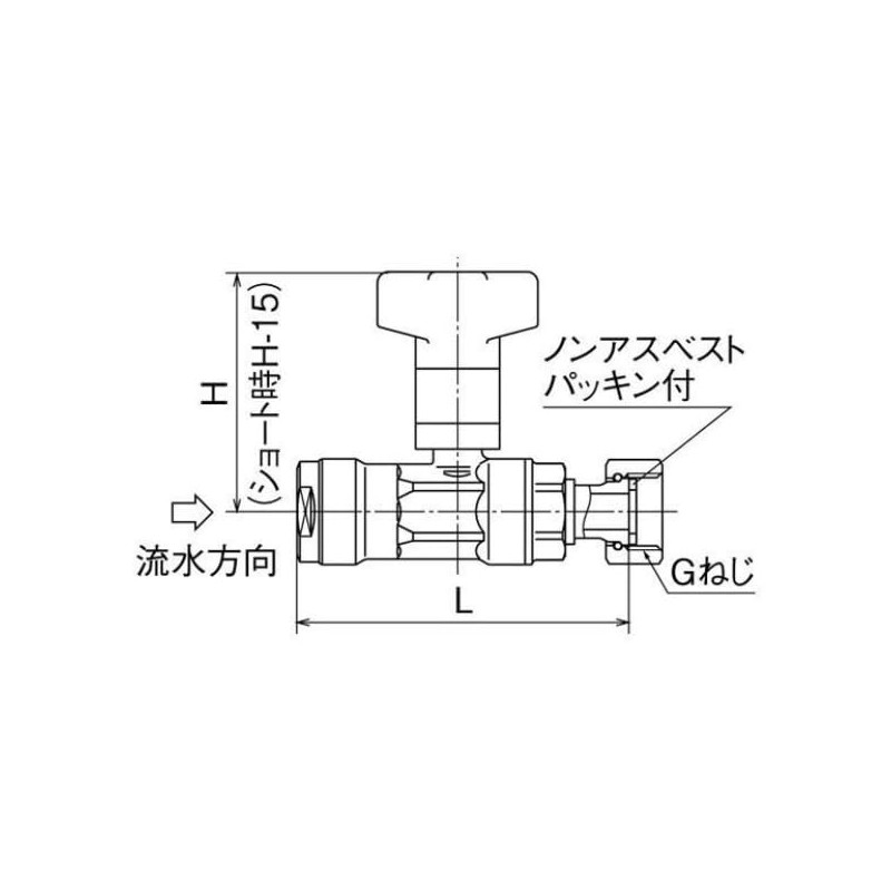 Onda Seisakusho CBW7C-1620M-S Resin Tube BV [Double Lock Valve, CBW7