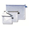 Rexel A5 Mesh Bag and Transparent Casing with Black Zip