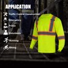 FONIRRA Hi Vis Shirts for Men Reflective ANSI Class 2
