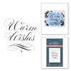 Spellbinders BetterPress Plates Bundle By Paul Antonio Copperplate Holiday Sentiments