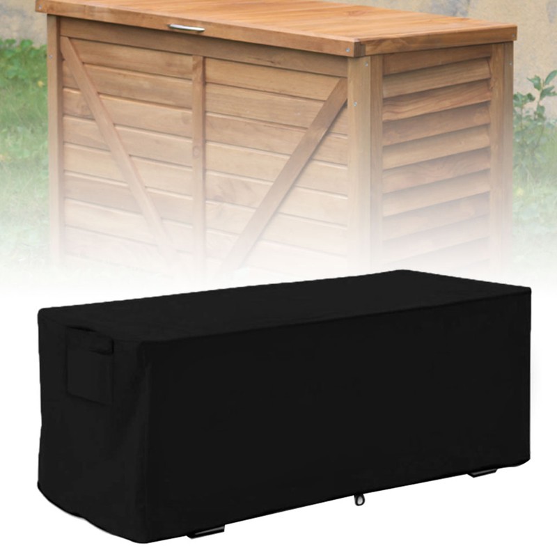 Waterproof Sturdy Covers Outdoor Deck Box Protective Cover Storage Benches