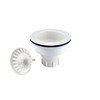 Plumb Pak Deep Cup Plastic Sink Strainer with Fixed Post