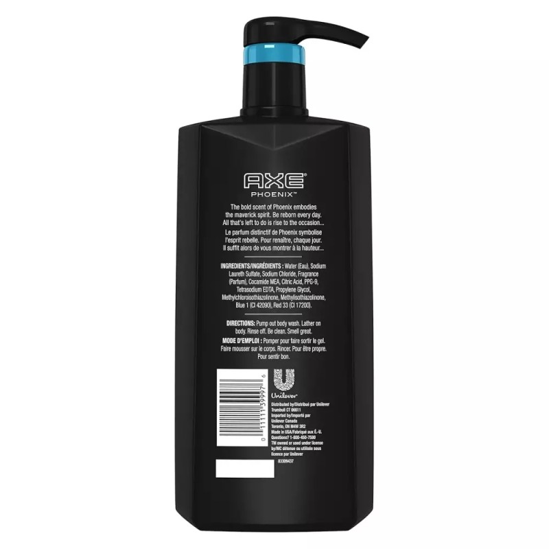 Axe 남성용 AXE 바디 워시 피닉스 28파운드 오즈 (1 카운트)