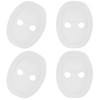 4 Pcs Silicone Car Door Latch Covers Sound Dampening Car