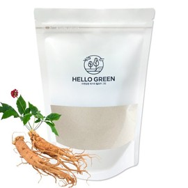 (헬로우 그린)6년근 국산 인삼 가루 300g(팩) Hello Green 6-Year-Old Domestic Ginseng Powder 300g (Pack)