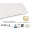 allsaneo Premium Allergy Sufferers Pillowcase 50 x 50 cm Allergy