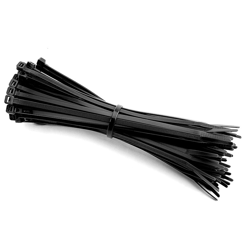 ISOLATECH Cable Ties Black UV Resistant Large Small Long Flat