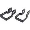 Unbranded 2" Square Steel Fence Brackets with Screws and Bolts