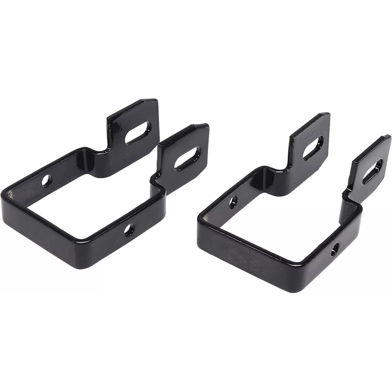 Unbranded 2" Square Steel Fence Brackets with Screws and Bolts