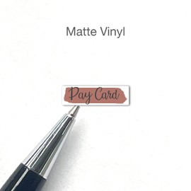 Pay Credit Card Script Highlight Sticker Word Bills Highlight Planner Mini appointment Muted ToDo to do Erin Condren Hobonichi Personal Journals Calendars Bullet transparent chore functional (Seafoam)