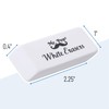 Mr. Pen- Erasers, 100 Pack, White Pencil Eraser, Erasers for