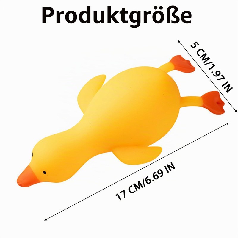Anti-Stress Toy, Pack of 3 Duck Stretchy Toys for Adults