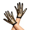 Tipsy Elves Gold Skeleton Gloves
