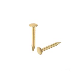 sourcing map Pack of 250 Small Tiny Hardware Nails Iron 1 x 8 mm (DxL) for DIY Decorative Wooden Boxes Accessories Gold Tone