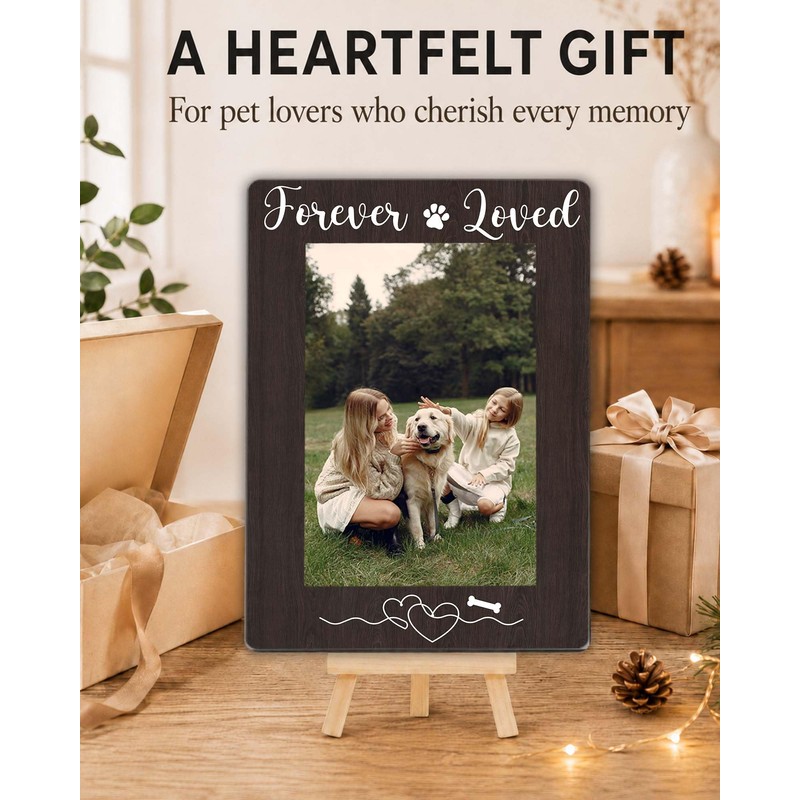 Dog Picture Frame 4×6，Dog Mom Gift for Women