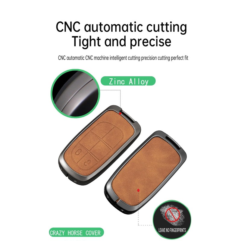 TECART TECART Smart Autoschlssel Hlle Passt fr Jeep Cherokee Compass