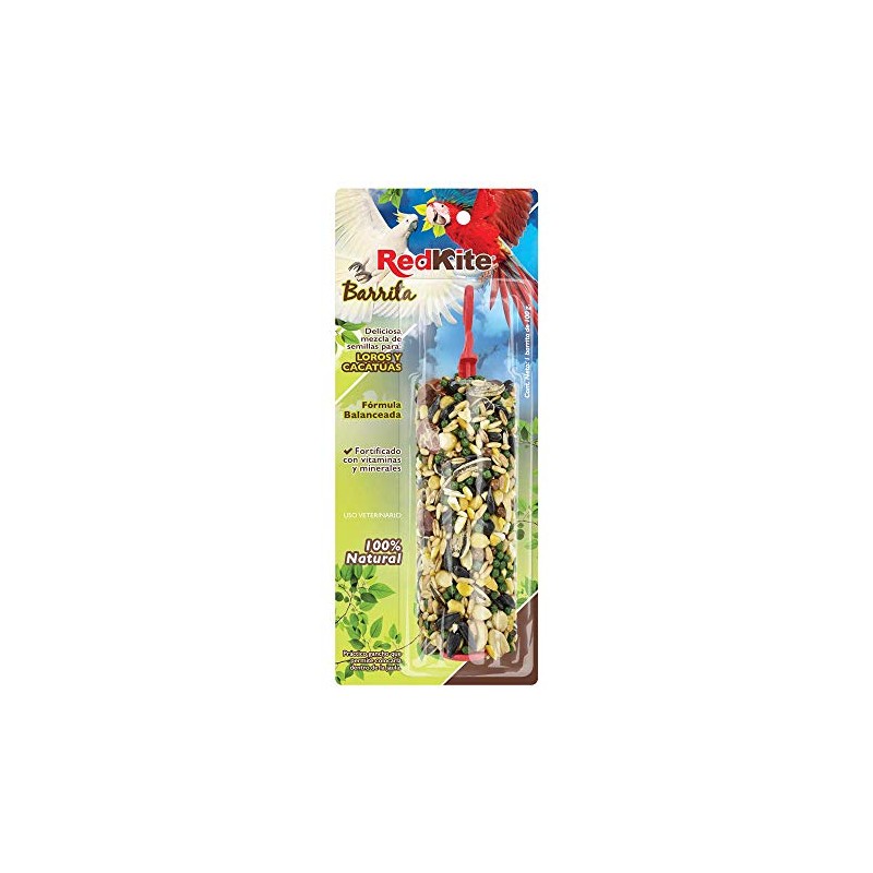 BARRITA DE SEMILLAS P/LOROS Y CACATUAS - 1 PZ