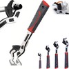 DSBYKJ-12 lnches Universal Adjustable Wrench Set, 4-Size Quick-Release Multi-Tool, 15-25mm