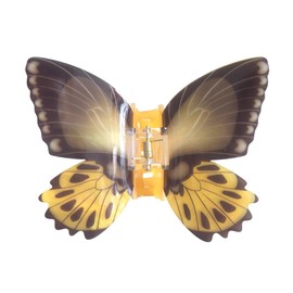 Fancy Butterfly Hair Clips,Novelty Acetate Claw Clip for Women,Fantasy Hair Clip,Yellow