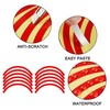 TOMALL Scooter Reflective Sticker Waterproof Reflective Wheel Stickers Compatible with