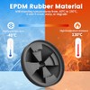 Garbage Disposal Splash Guard with Sink Drain Stopper Cover, Stainless