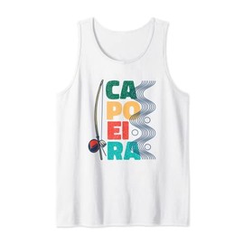 Capoeira Shirt Berimbau Instrument African Martial Art Gift Tank Top