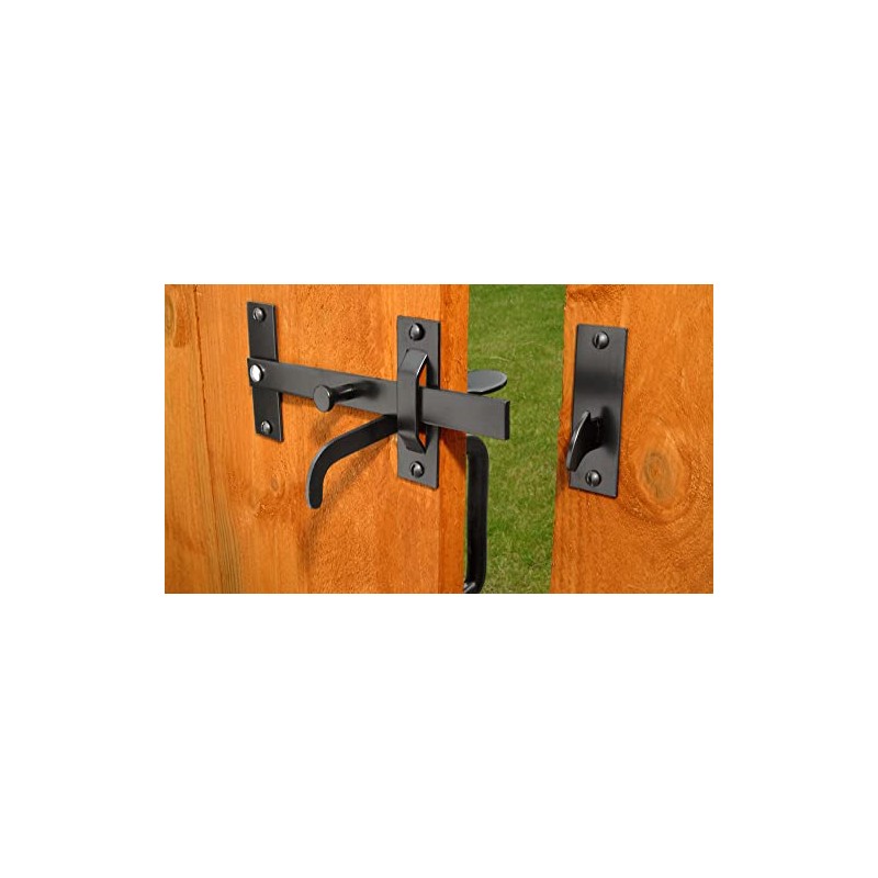 Keypak Suffolk Thumb Gate Latch Catch, Ideal for Wooden Garden
