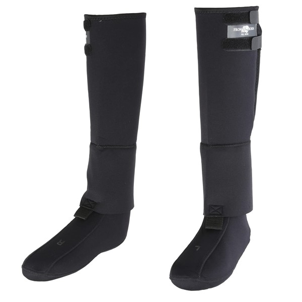 mazume MZAS-614-02 Long Wet Socks, Black, L