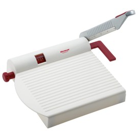 Westmark Cheese Slicer, Retro Packaging, Rustproof Stainless Steel/Aluminium/Plastic, 23 x 22.8 x 5.3 cm, Fromarex, White/Red/Silver, 7000RT60