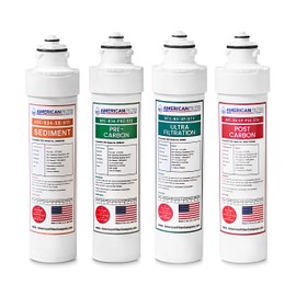 American Filter Company® Model # AFC-B4-UF-CMBPK 4-Stage Ultra filtration Water Filters Replacement Kit, Compatible with Brio NFMPP5M, NFMCTO5MS2, NFMCTO5MS3, NFMCTO5MS4-4Pk