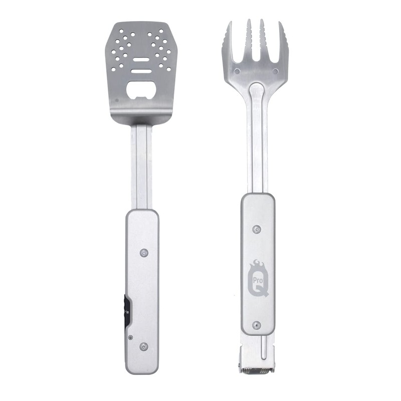 ProQ 4in1 BBQ Multi-tool (Tongs/Spatula/Grill Fork/Bottle Opener), BBQ Tools &