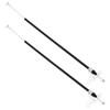 Micro Traders 2pcs Exterior Door Handle Cable Car Door Handle