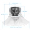 Full Face PAPR Hood with Integrated Head Suspension, Sealed Protective