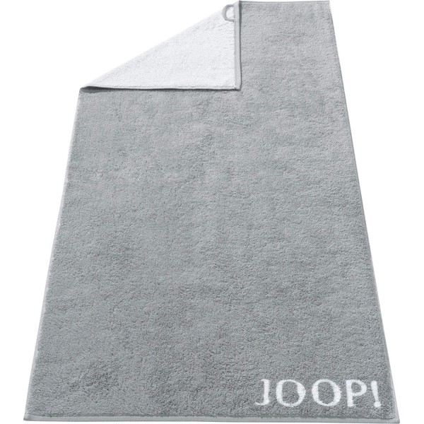 Joop! Classic Doubleface 1600 hand towel, silver 76, 50 x 100 cm