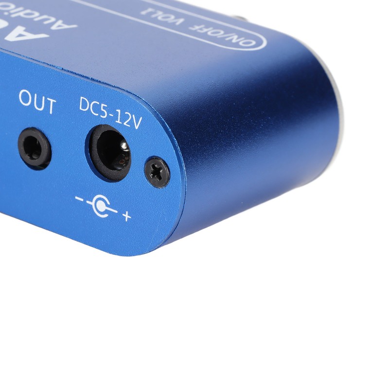 Mini Stereo Mixer 4 in 1 Out Volume Adjustment 3.5mm