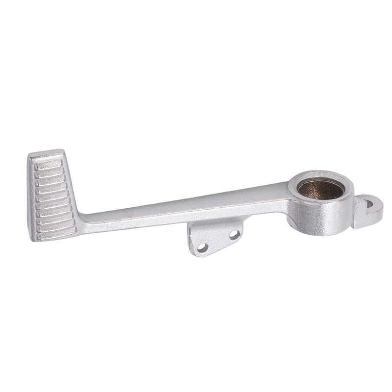 Motorcycle Rear Brake Lever Foot Pedal Silver CNC Aluminium Replacement