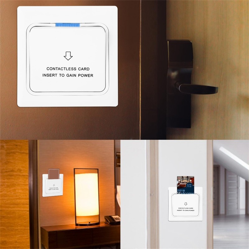 EVTSCAN Power Key Card Sensor Current Detection Switch Panel for