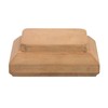 4x4 Traditional Flat Wood Post Caps (5-Pack) - One-Piece Miterless