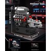 Mould King 10225 V8 Engine Model kit That Runs- Build